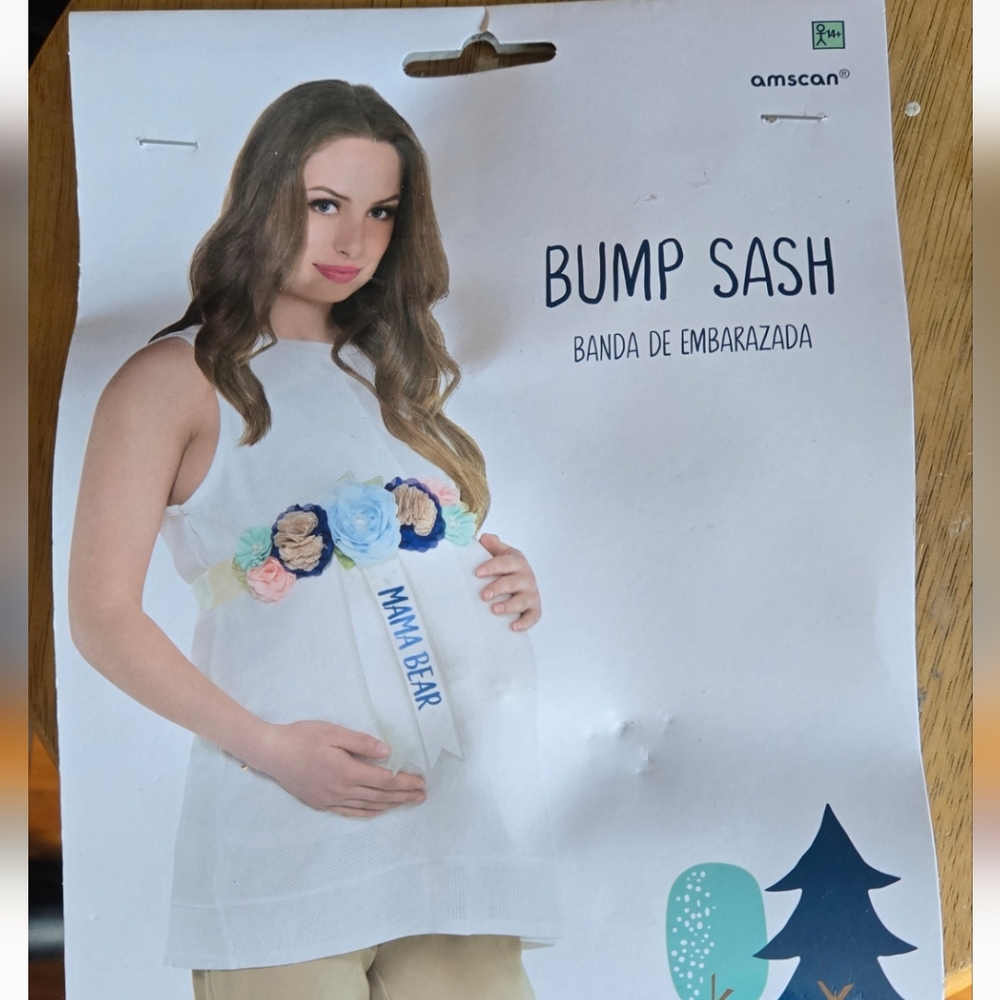 Bump Sash Bear-ly Wait Mom To Be - Picture 2 of 3